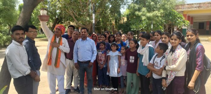 Parindas were installed under the campaign 