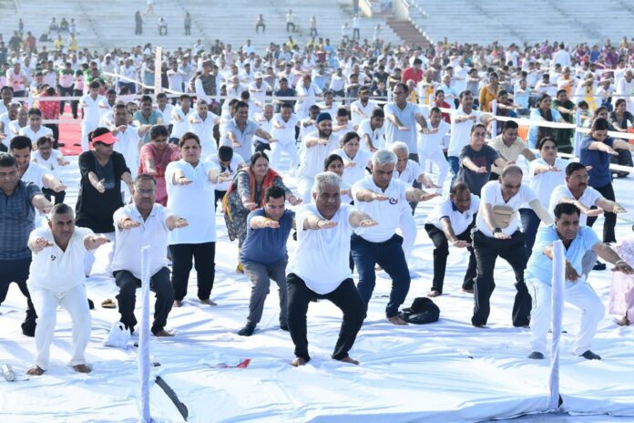 Yoga is the mantra for physical and mental health - Union Minister Bhupendra Yadav