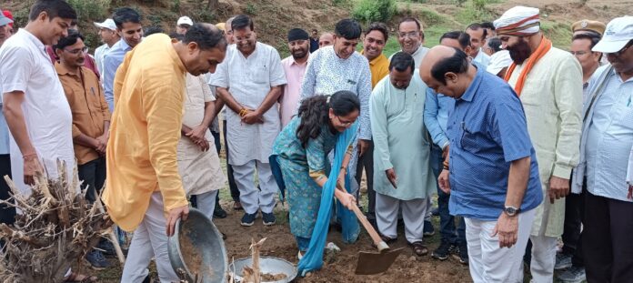 Beginning with Kalash Yatra, paying homage to nature by worshipping the lake