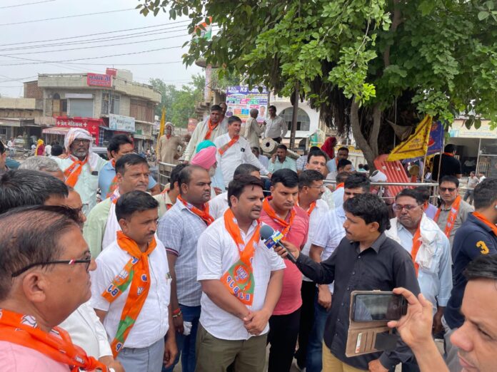 There was disappointment on receiving the news of reaching Khairthal