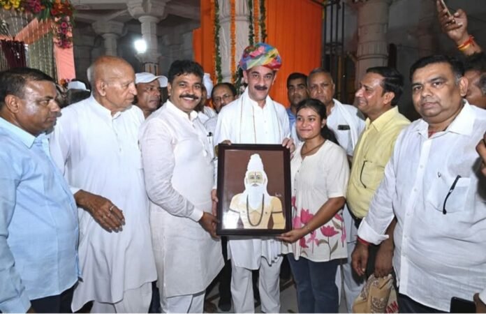 Former Union Minister Jitendra Singh and Leader of Opposition Tikaram Julie attended the program