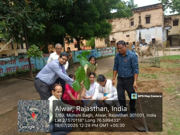 Dialogue between bank officials and tree plantation