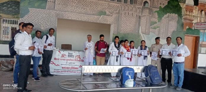 Special campaign launched on railway route,