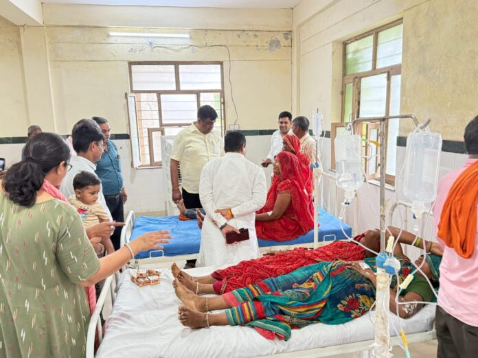 मंत्री ने हाल पूछै