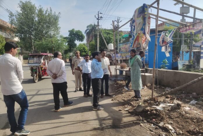 Inspection of cleanliness system of the city
