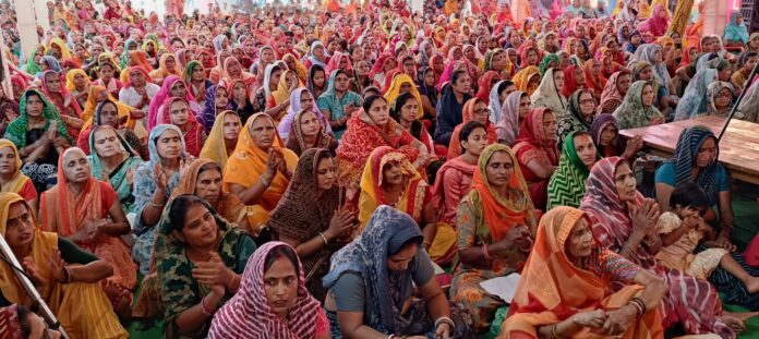 अमन भारती महाराज के प्रवचनों ने छू लिया दिल