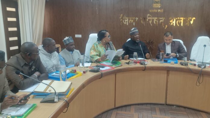 061 वाटरशेड में राजगढ़ ब्लॉक के प्रयासों की सराहना