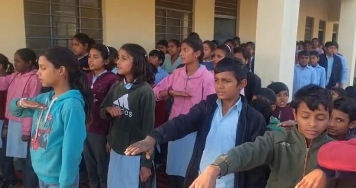 विद्यार्थियों का संकल्प