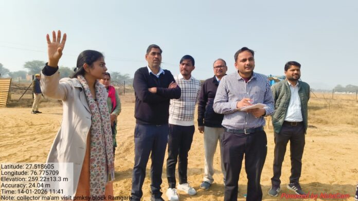 जिला कलक्टर निरीक्षण