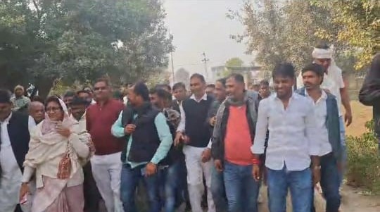 SIR प्रक्रिया के विरोध में कांग्रेस नेता एवं कार्यकर्ता