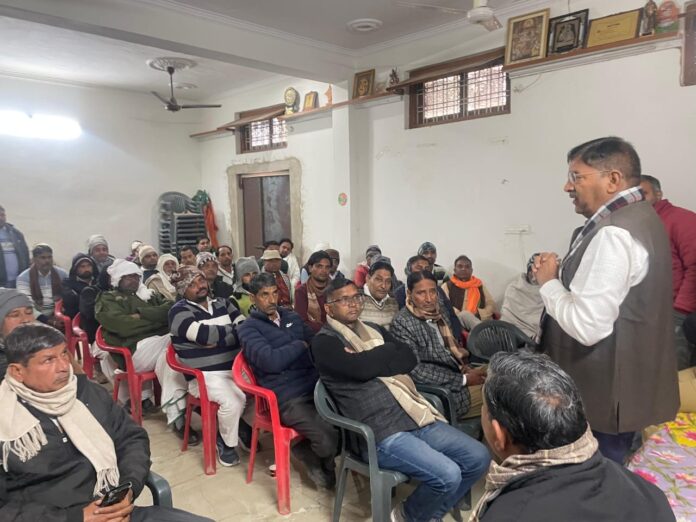 जनसभा में किशनगढ़ बास मंडल से हजारों कार्यकर्ता होंगे शामिल, पूर्व विधायक ने सौंपी जिम्मेदारियां