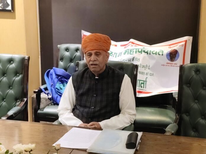 446 किसान महापंचायत के राष्ट्रीय अध्यक्ष रामपाल जाट