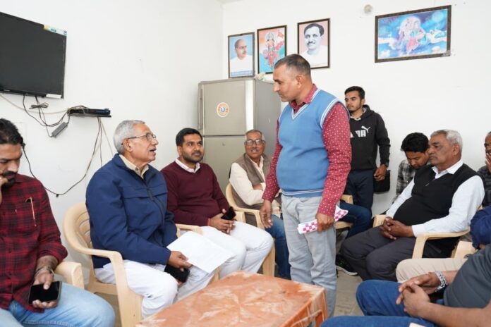 बहरोड़ विधायक जनसुनवाई कार्यक्रम