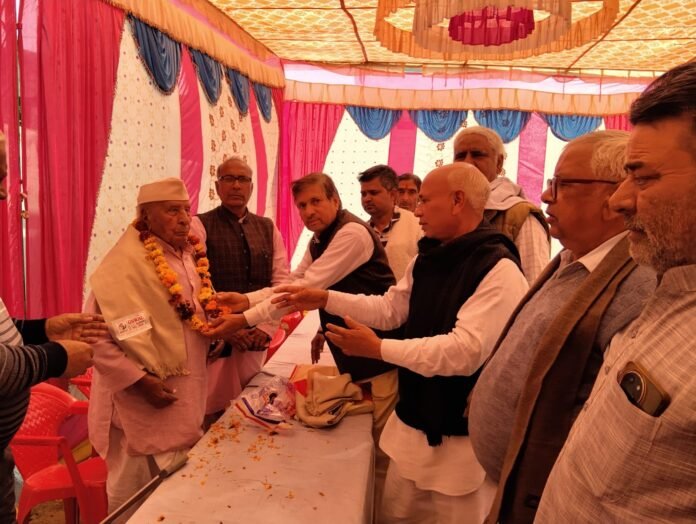 ग्राम भूतोली व मुखैना में पूर्व सांसद पंडित रामकिशन