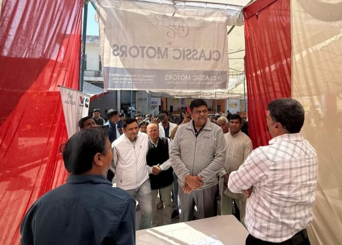 रोजगार मेले में वन एवं पर्यावरण राज्यमंत्री संजय शर्मा