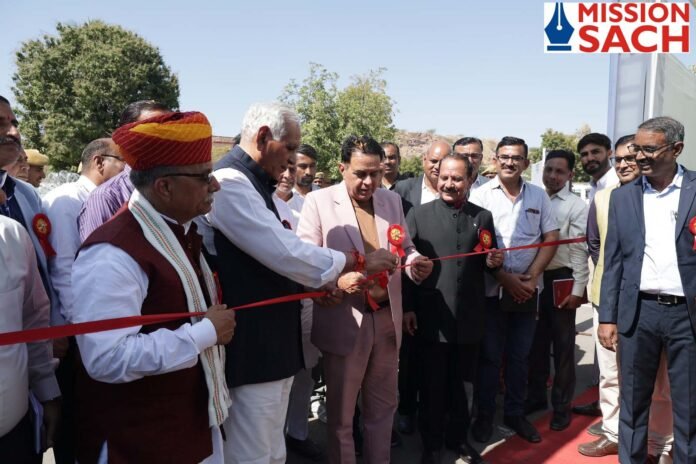 574 कृषि विज्ञान मेले में कैबिनेट मंत्री जोगाराम पटेल