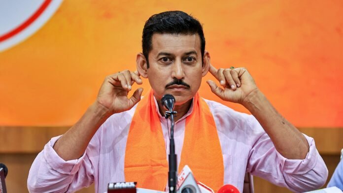 621 प्रश्नकाल के दौरान खेल मंत्री कर्नल राज्यवर्धन राठौड़