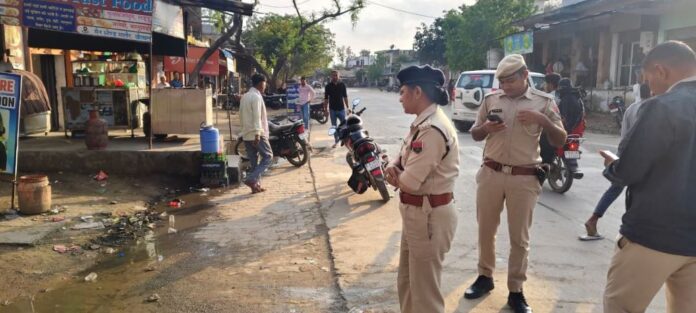 घायल को अलवर रेफर, पुलिस ने की नाकाबंदी