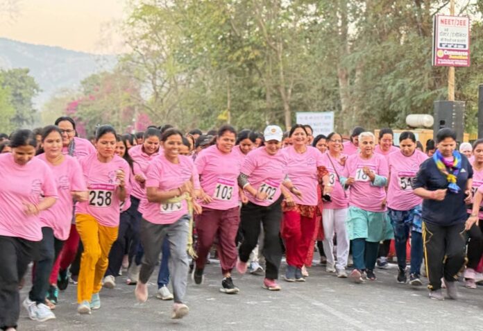 फिट वुमन नेशन महिला मैराथन अलवर