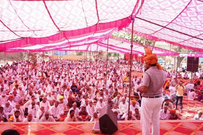 रैवाणा मेले में भाजपा नेता डॉ. मोहित जसवंत यादव