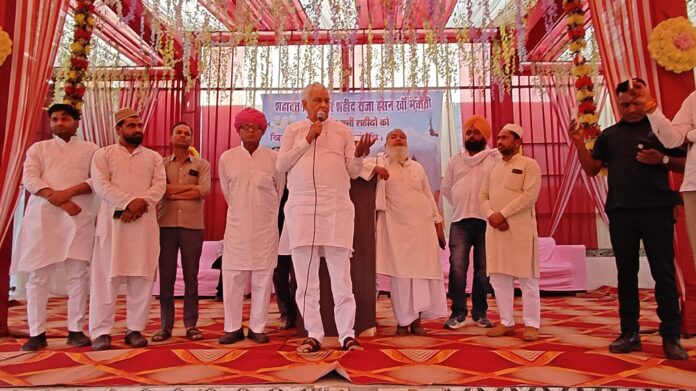 प्रभारी मंत्री डॉ. मीणा ने आमजन को संबोधित करते हुए