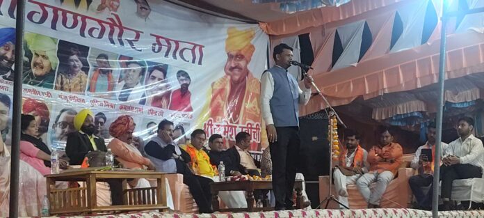 838 कठूमर में गणगौर मेले के दौरान आयोजित कवि सम्मेलन