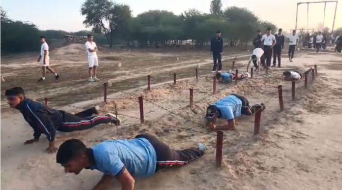 अलवर NCC आर्मी अटैचमेंट कैंप