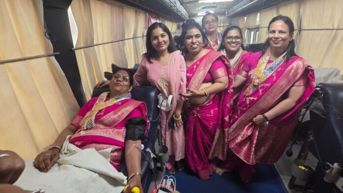 रक्तदान शिविर का आयोजन किया गया