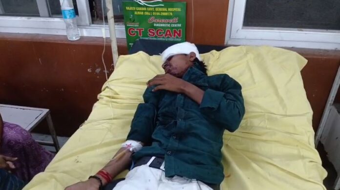 दोस्ती में धोखा युवक पर हमला