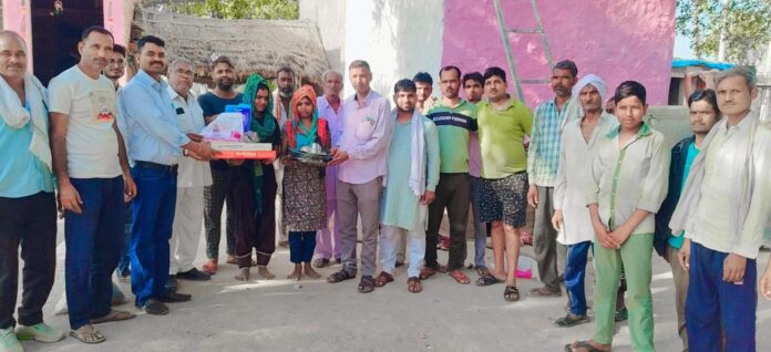 दो बेटियों की शादी में बना सहारा