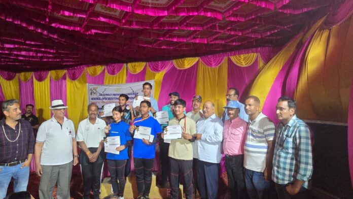 युवा निशानेबाजों का शानदार प्रदर्शन