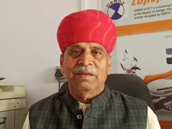 किसान महापंचायत के राष्ट्रीय अध्यक्ष रामपाल जाट