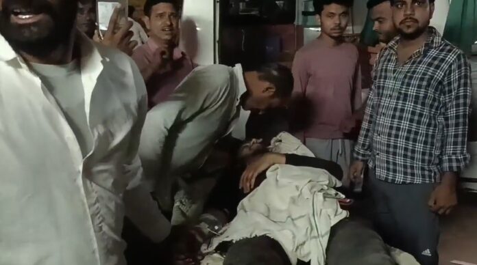 एक युवक की मौत दूसरा गंभीर घायल