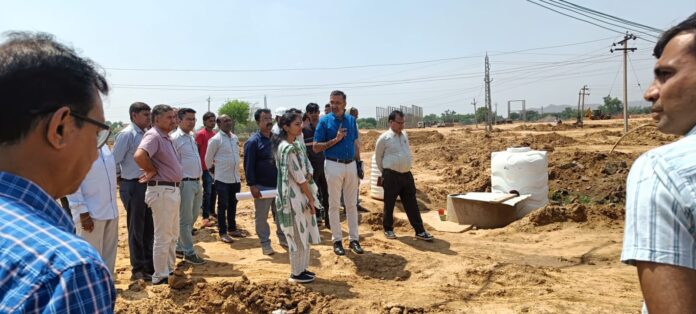 डॉ. आर्तिका शुक्ला ने जावली में 220 केवी जीएसएस का निरीक्षण किया