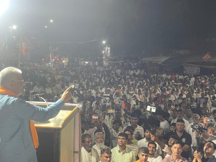 केंद्रीय मंत्री भूपेंद्र यादव भिवाड़ी और किशनगढ़ बास पहुंचे