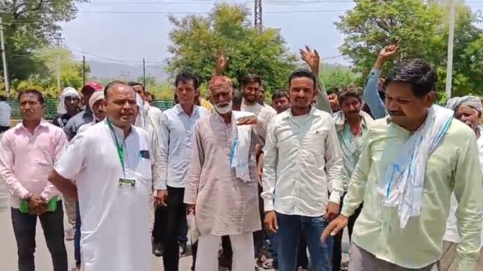 अलवर किसान ज्ञापन