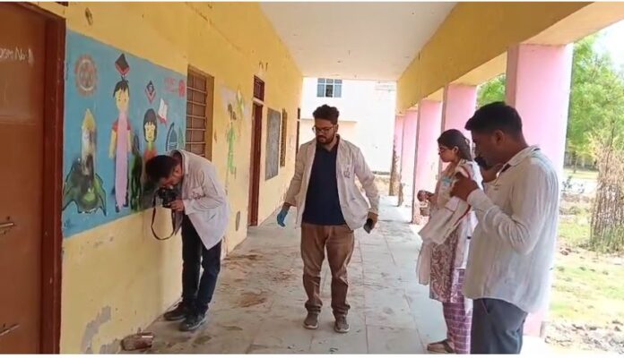 पुलिस ने मौके पर पहुंचकर जांच शुरू कर दी है