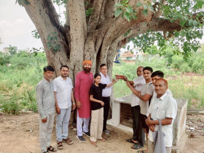 एक मुट्ठी दाना हर चोंच दाना अभियान