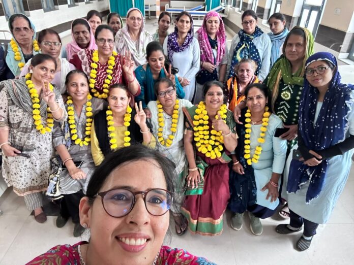 एएनएम-एलएचवी संघ राजस्थान के पदाधिकारी एवं सदस्य