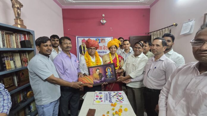 प्रो. रमेश बैरवा का सम्मान समारोह
