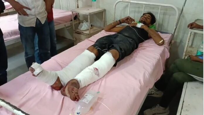 प्रेम विवाह विवाद में हमला