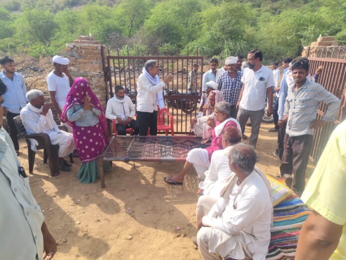 विधायक कांति मीणा ने मौके पर