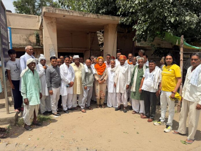 1953 तीसरी बार संभाला कोटकासिम पंचायत समिति प्रधान का कार्यभार