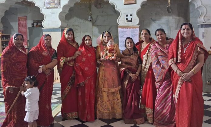 नमिनाथ के जन्म एवं तप कल्याणक महोत्सव के दौरान पालना महोत्सव