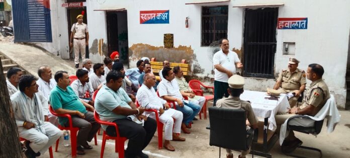 नौगांवा थाना निरीक्षण