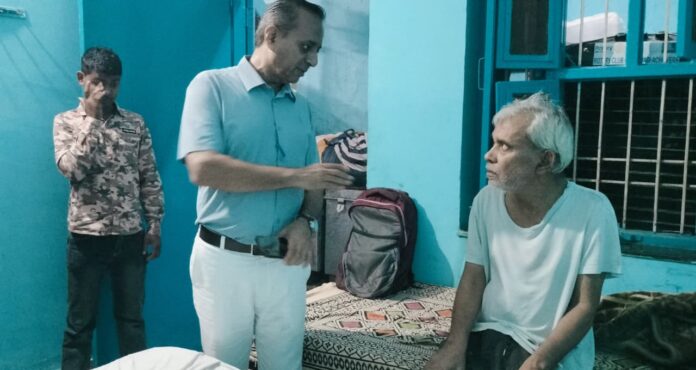 281 बुजुर्गों और दिव्यांगजनों से व्यक्तिगत रूप से बातचीत