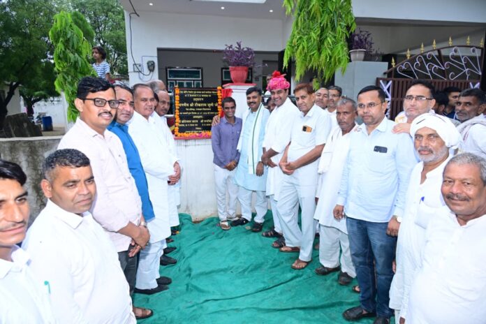 354 टीकाराम जूली ने विकास कार्यों का किया उद्घाटन