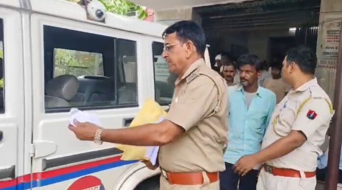 आरोपी फरार होने से पहले ही पुलिस की गिरफ्त में