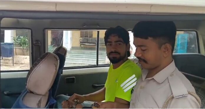 वीडियो वायरल करने के मामले में गिरफ्तार आरोपी फिरोज खान