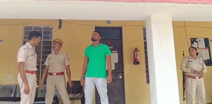 केंद्रीय कारागार उपद्रव मामला अपराधी वसीम खान गिरफ्तार